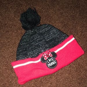 Minnie Mouse winter hat for kids